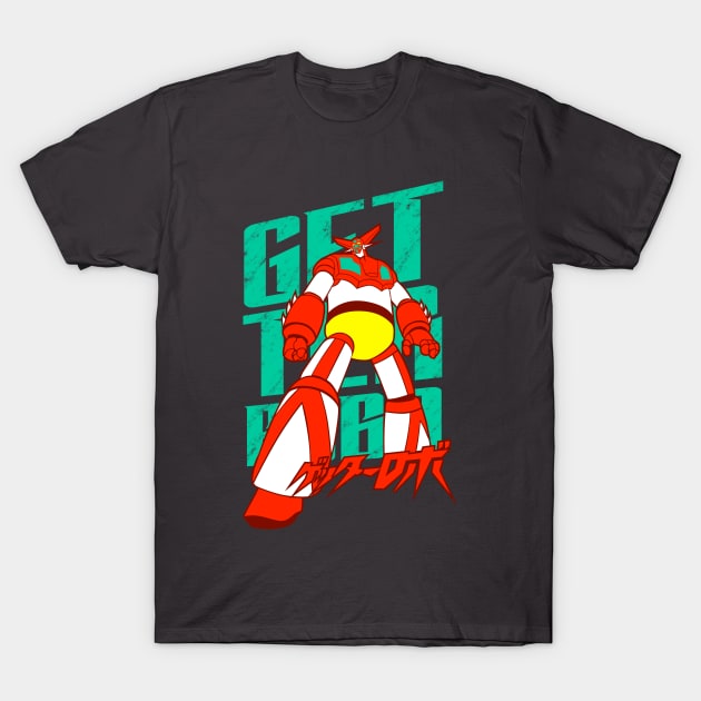 097 Shin Getter Robo T-Shirt by Yexart